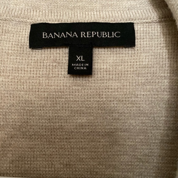 Tan Banana Republic Trench Coat - Picture 2 of 6